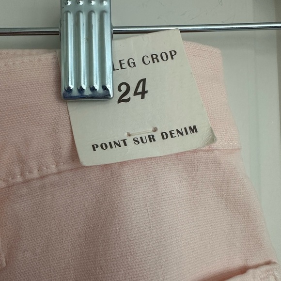 Point Sur Denim - Pink cropped pants - Picture 4 of 6